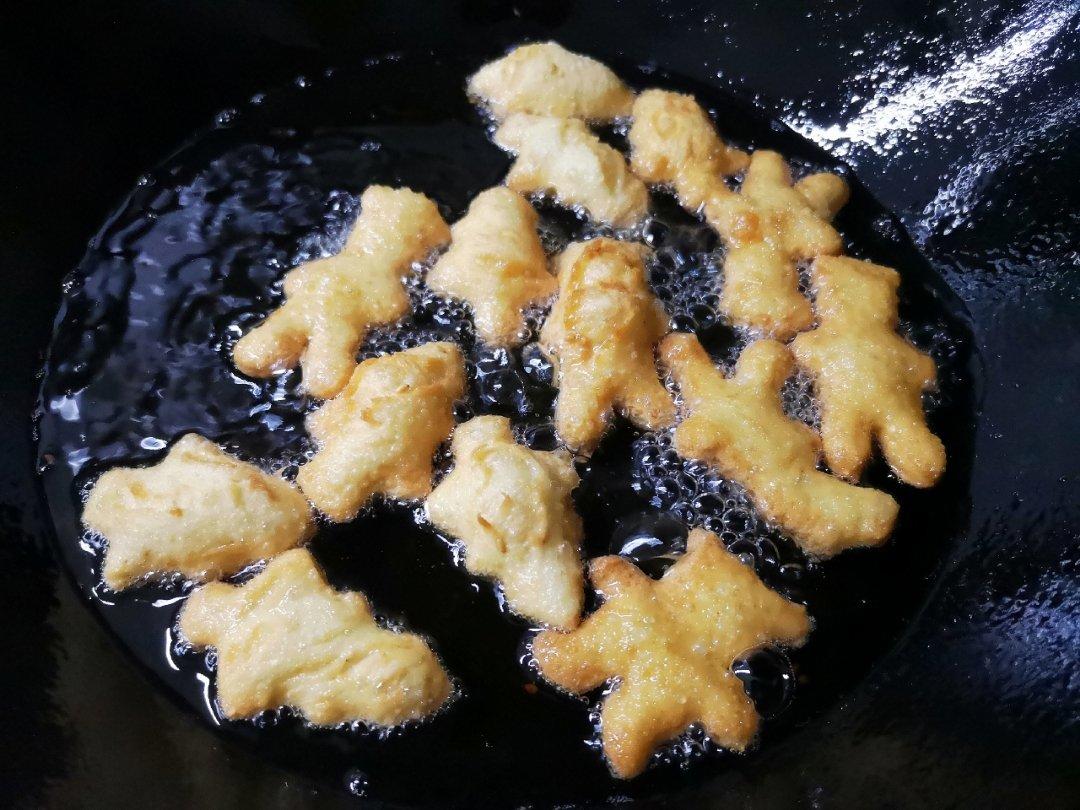 自制无泡打粉油条