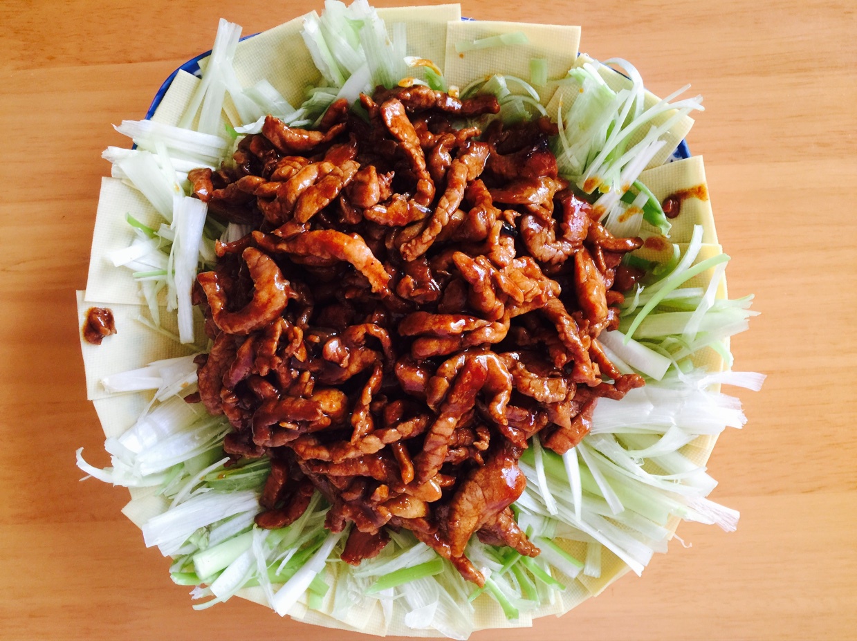 老丁的私房菜-京酱肉丝