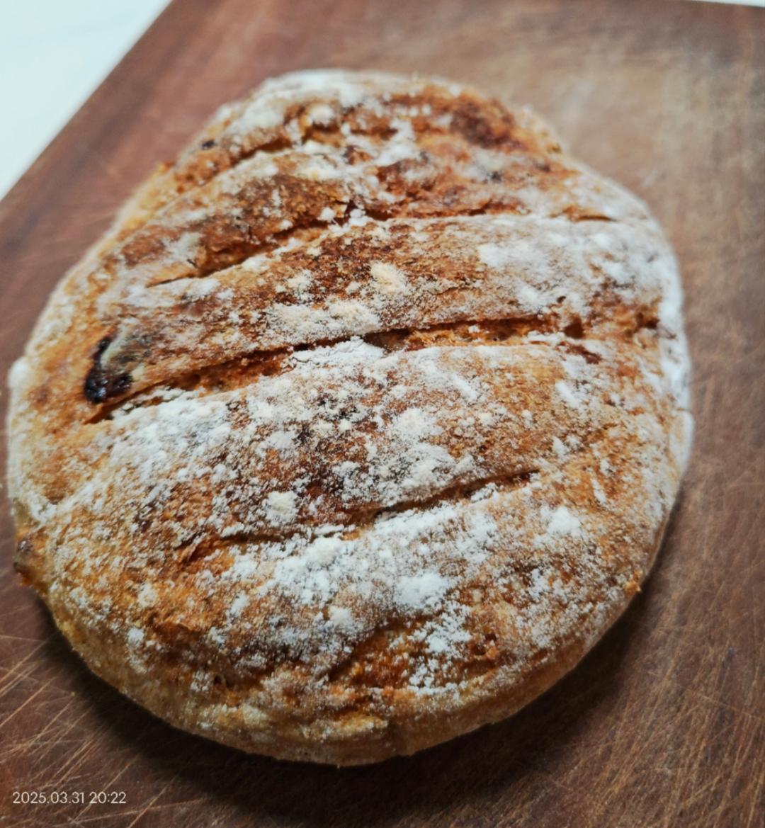 给减肥瘦身党  无糖无油全麦面包（免揉懒人版）