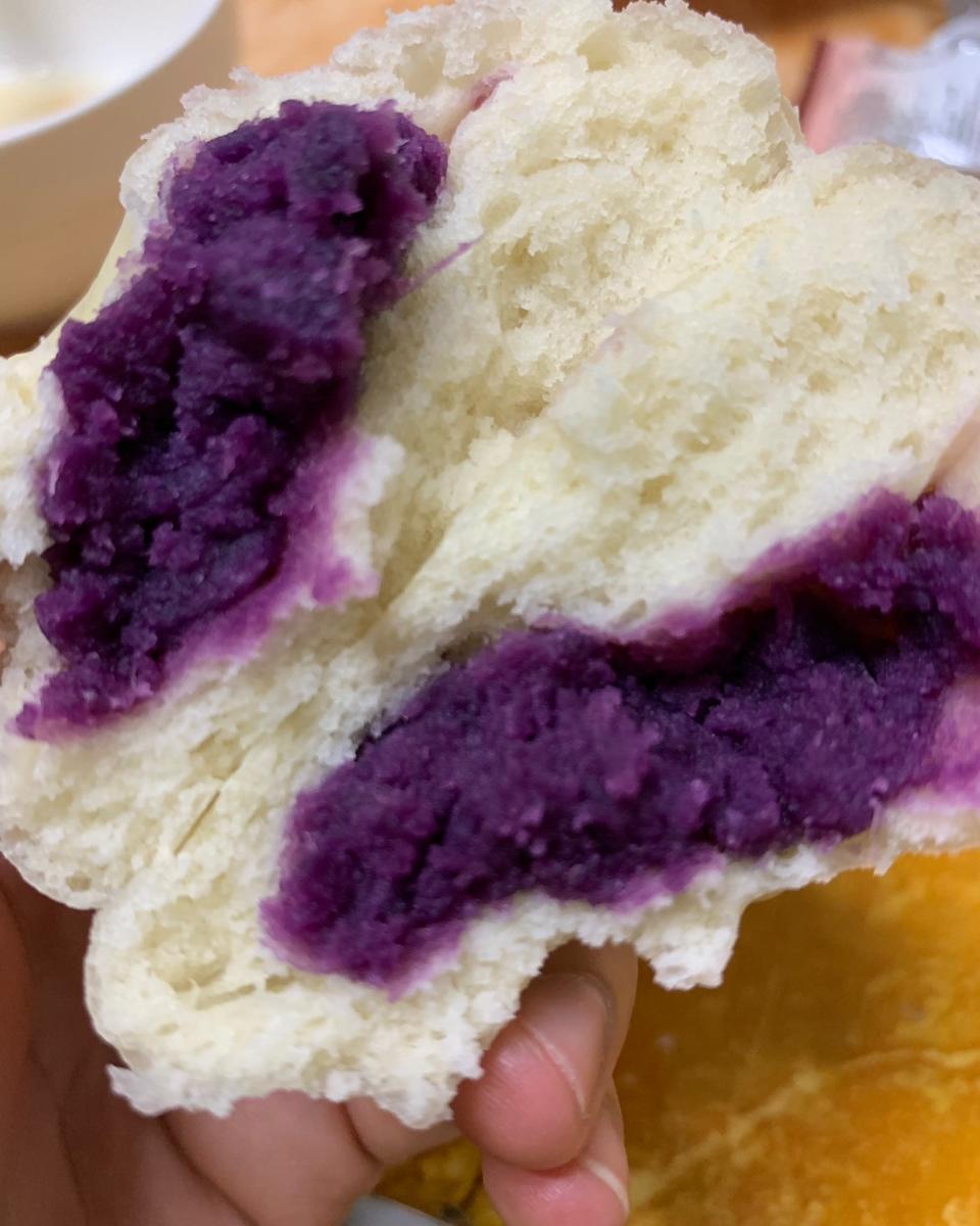 超快手紫薯馅（包子）