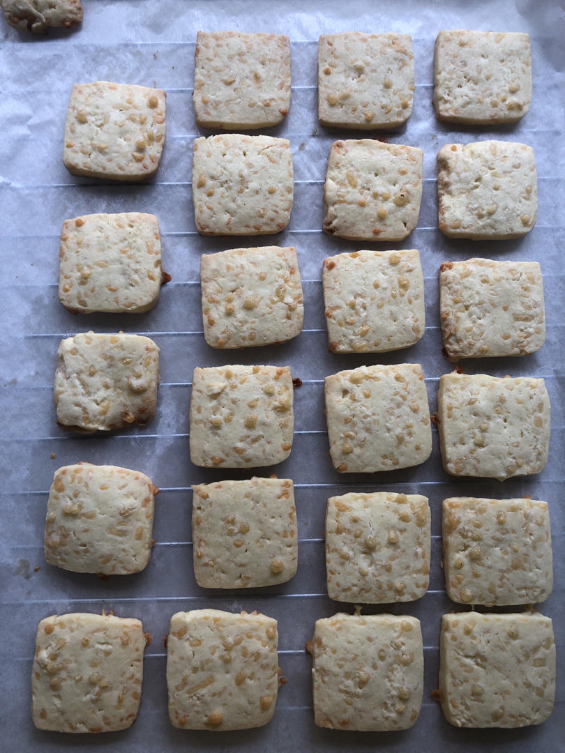 免打发❗️零失败❗️黄金芝士咸味饼干❗️