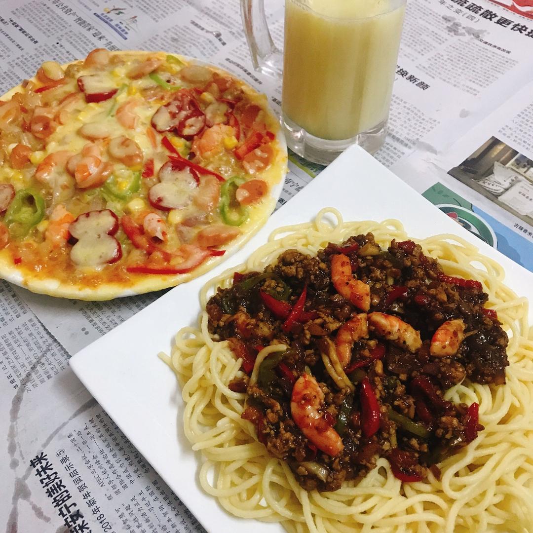 黑椒牛肉意大利面