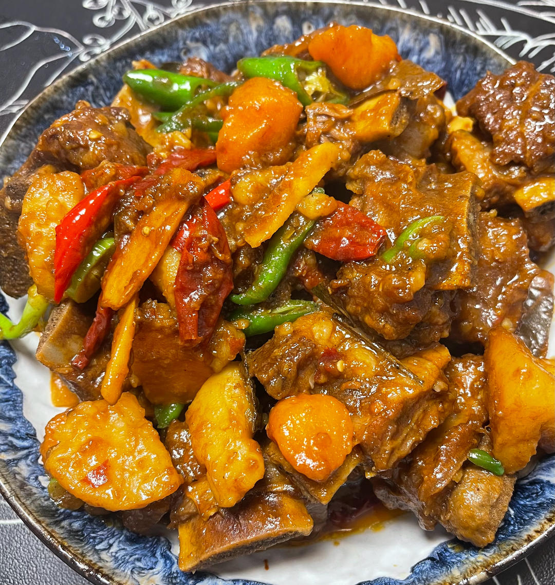 下饭神器！酱香红烧牛排骨