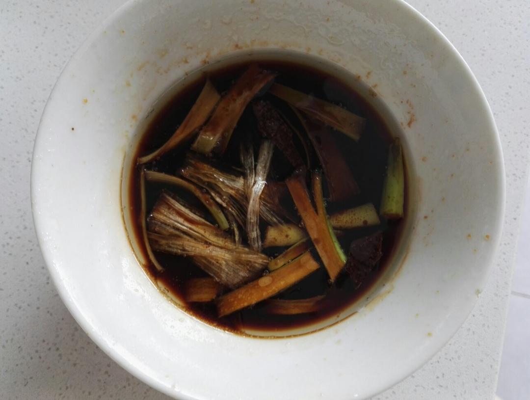 美食我的伙伴做的自制蒸鱼豉油