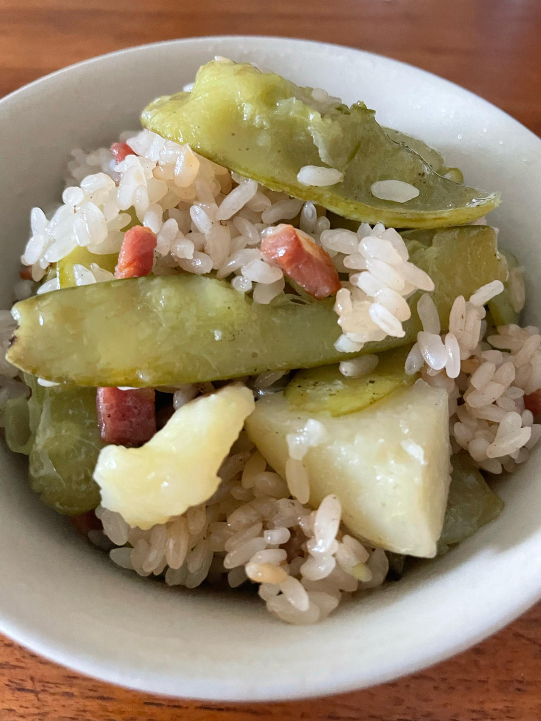 妈妈版糯米饭——腊肉糯米饭