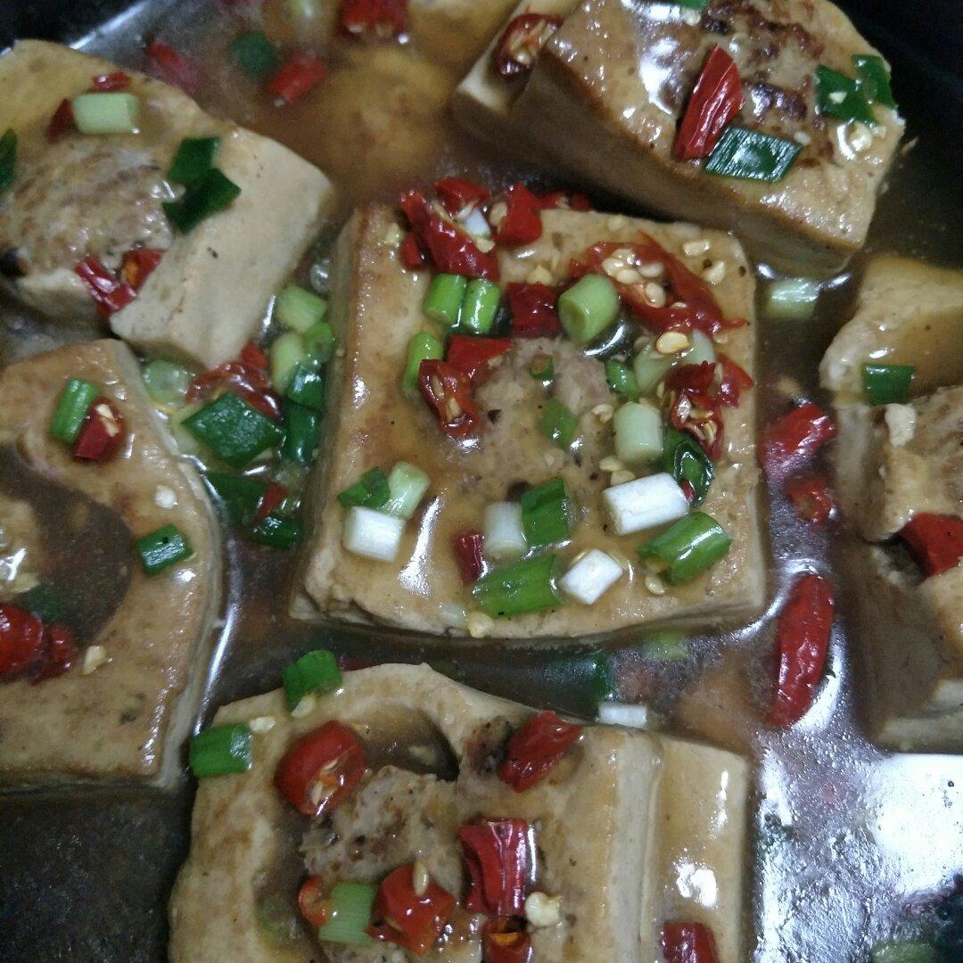 酿豆腐 豆腐箱 Tofu with Pork Mince Filling