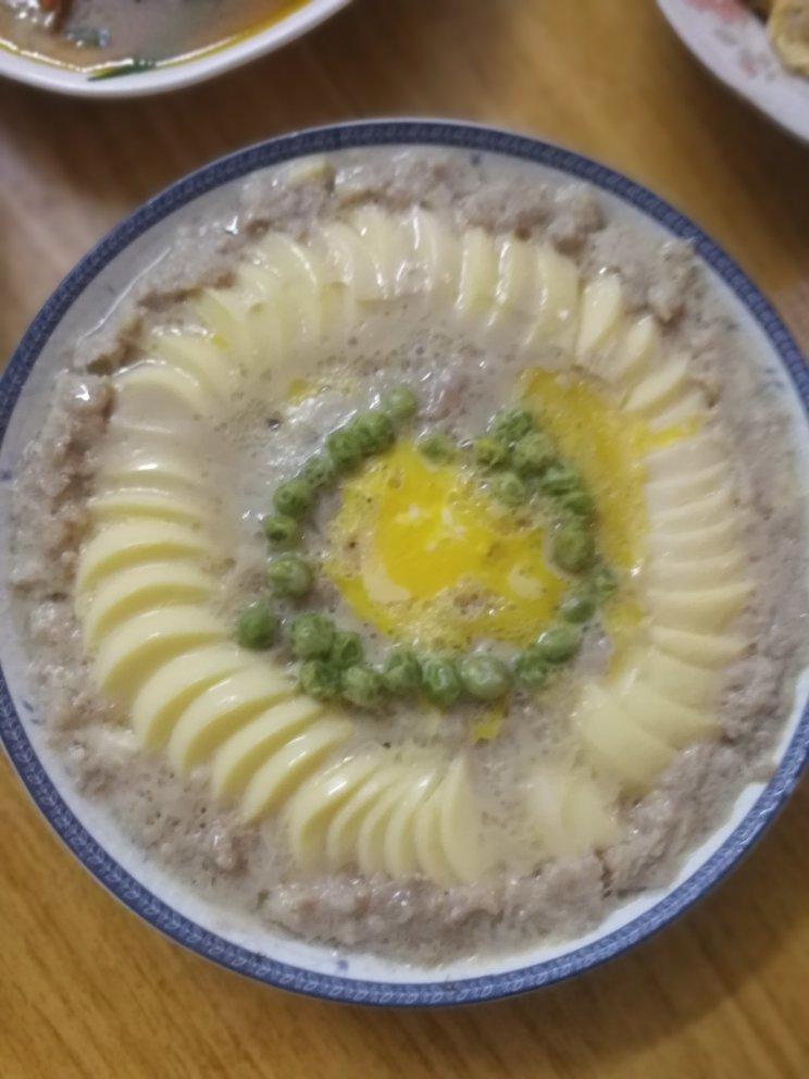 肉末蒸日本豆腐