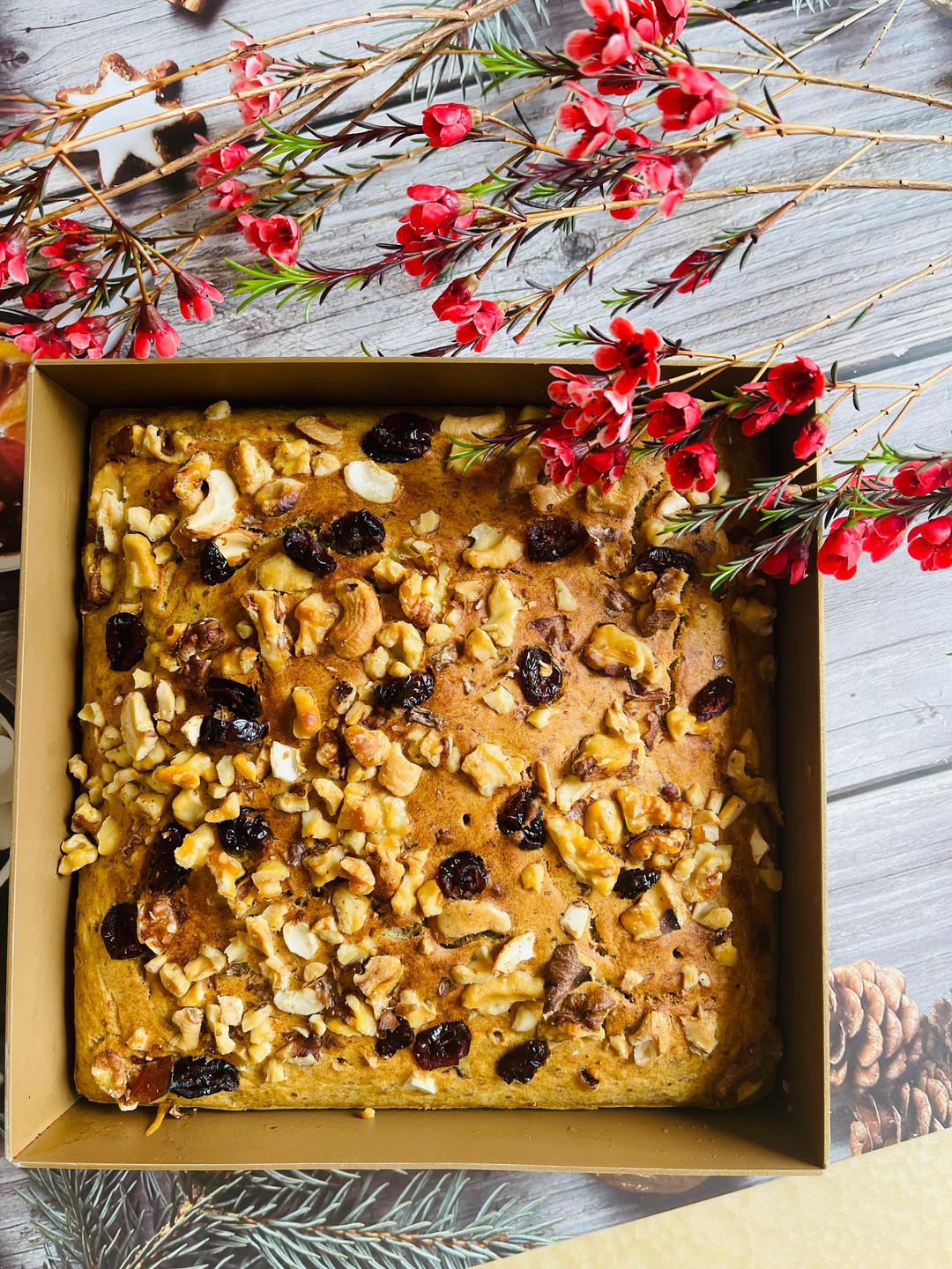 香蕉核桃磅蛋糕，搅拌一下，美味不可挡