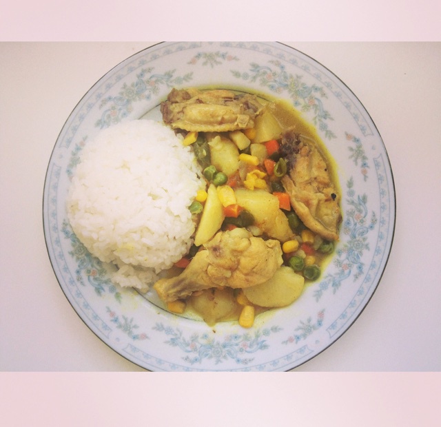 咖喱土豆鸡饭