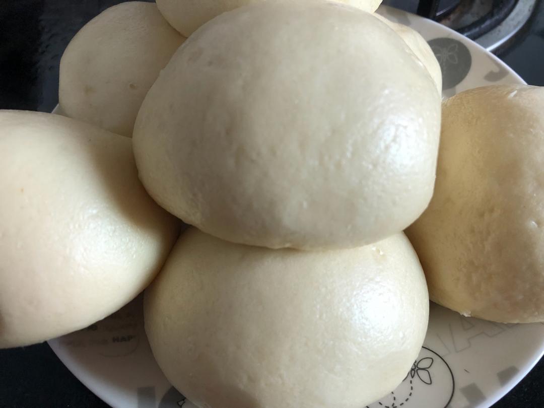 有着面包口感的红糖馒头（一次发酵）