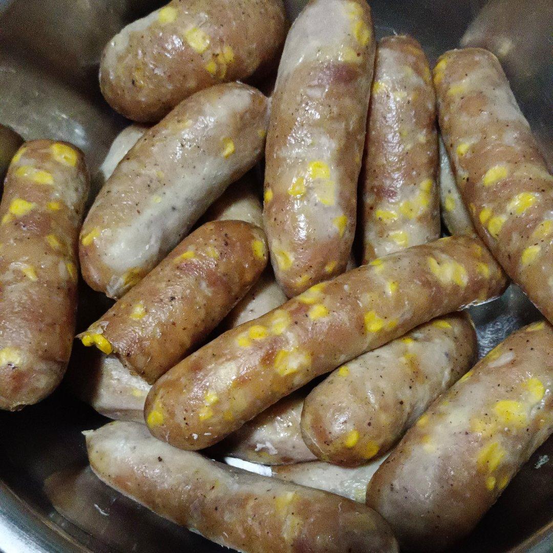 自制鸡肉玉米肠(不用肠衣)