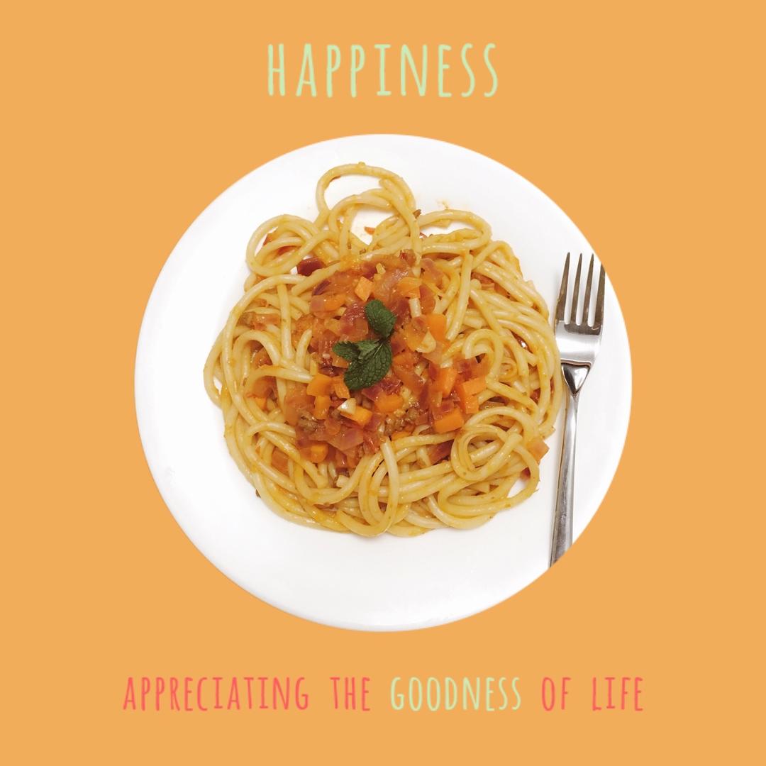 番茄肉酱意大利面