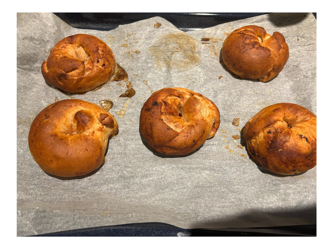 咸香红腐乳豆豉贝果🥯