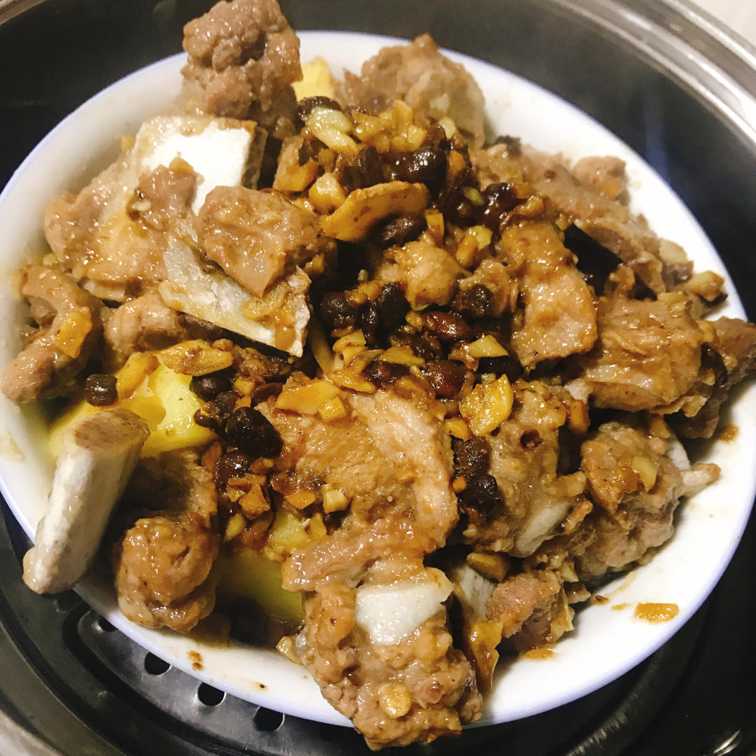 豆豉蒸排骨
