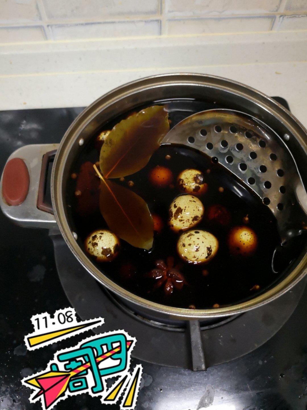 五香卤鹌鹑蛋