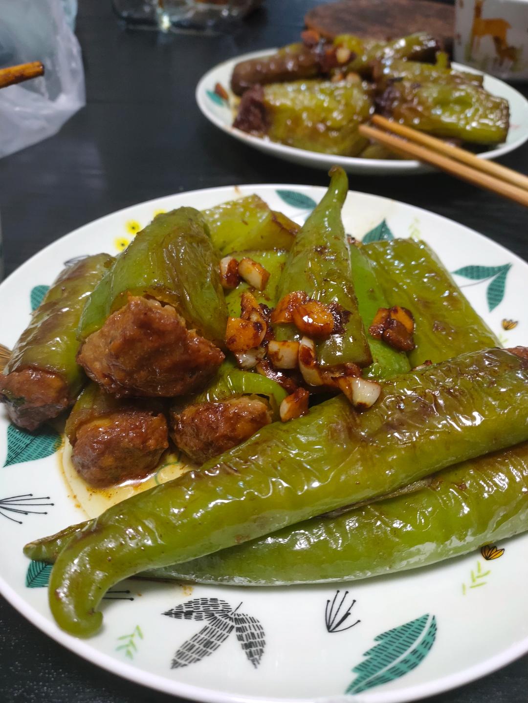 青椒酿肉