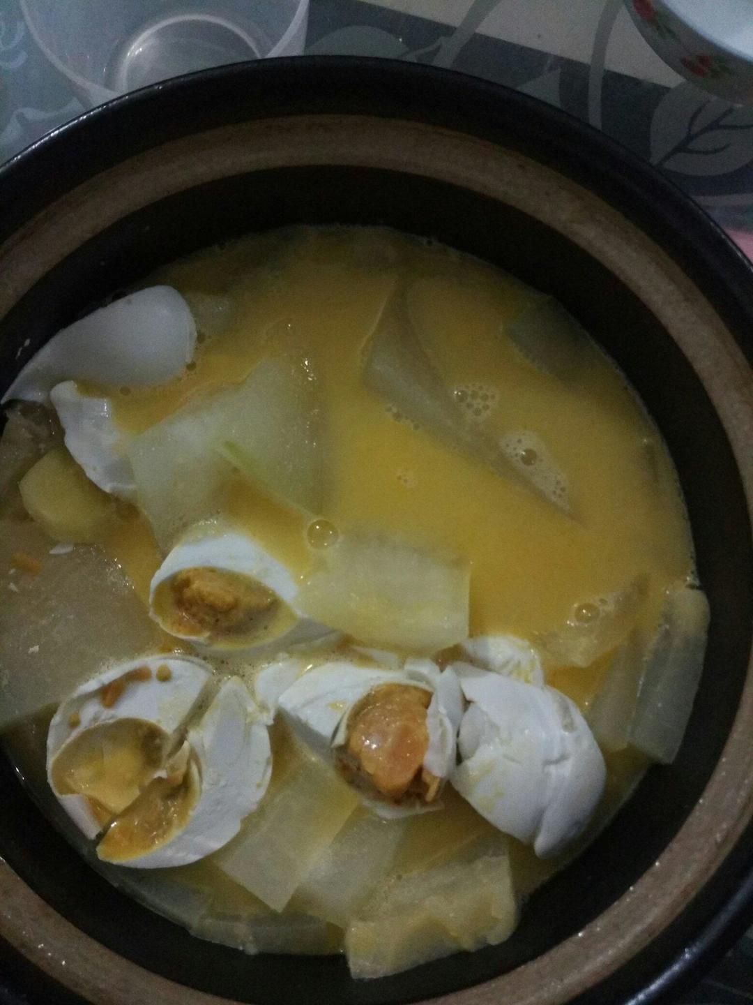 冬瓜咸蛋汤