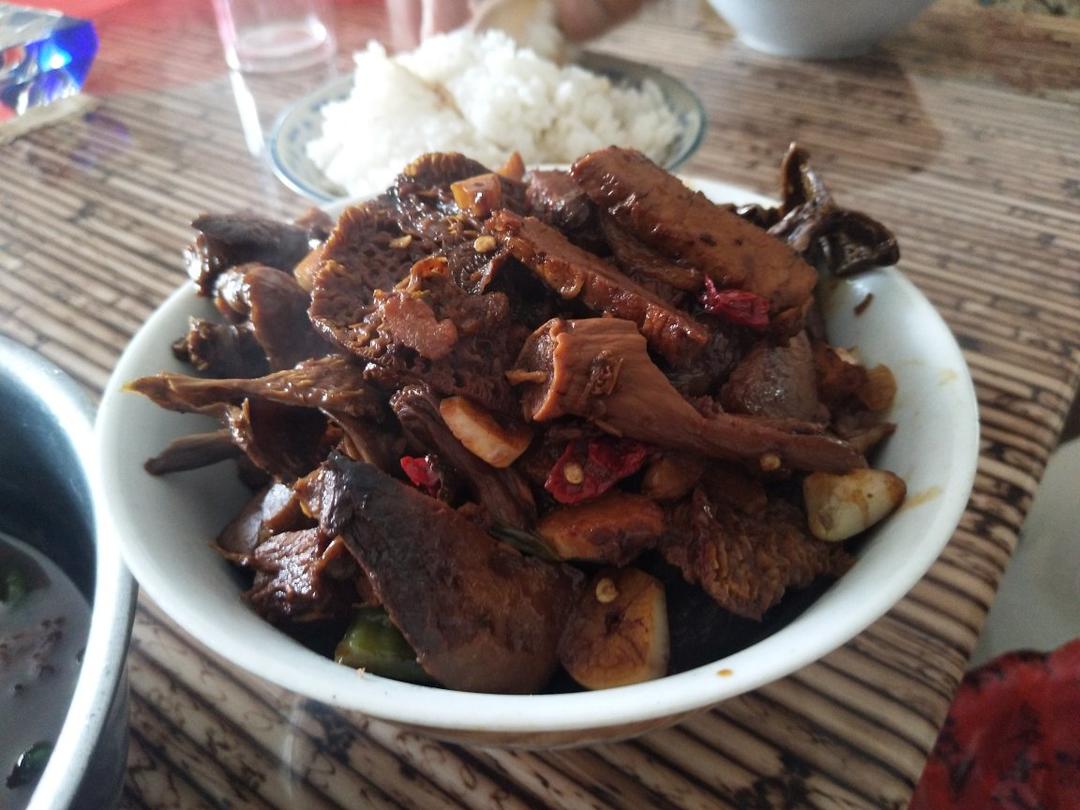 肉炒杏鲍菇