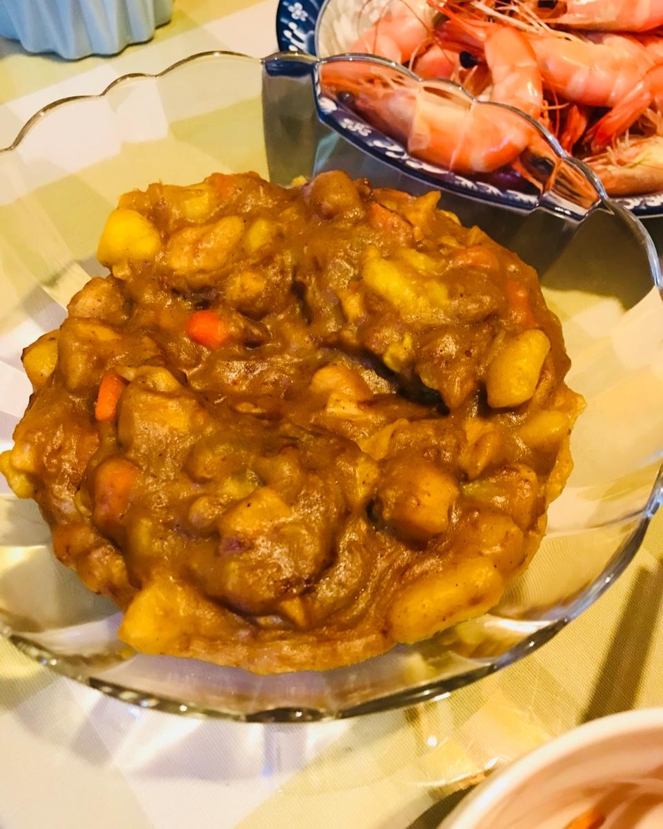 咖喱鸡块饭（百梦多咖喱超级简单版）