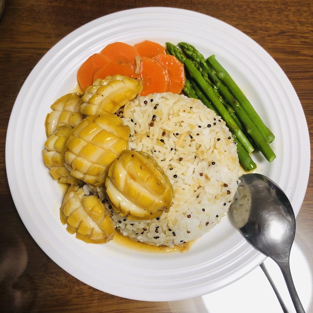 鲍鱼捞饭