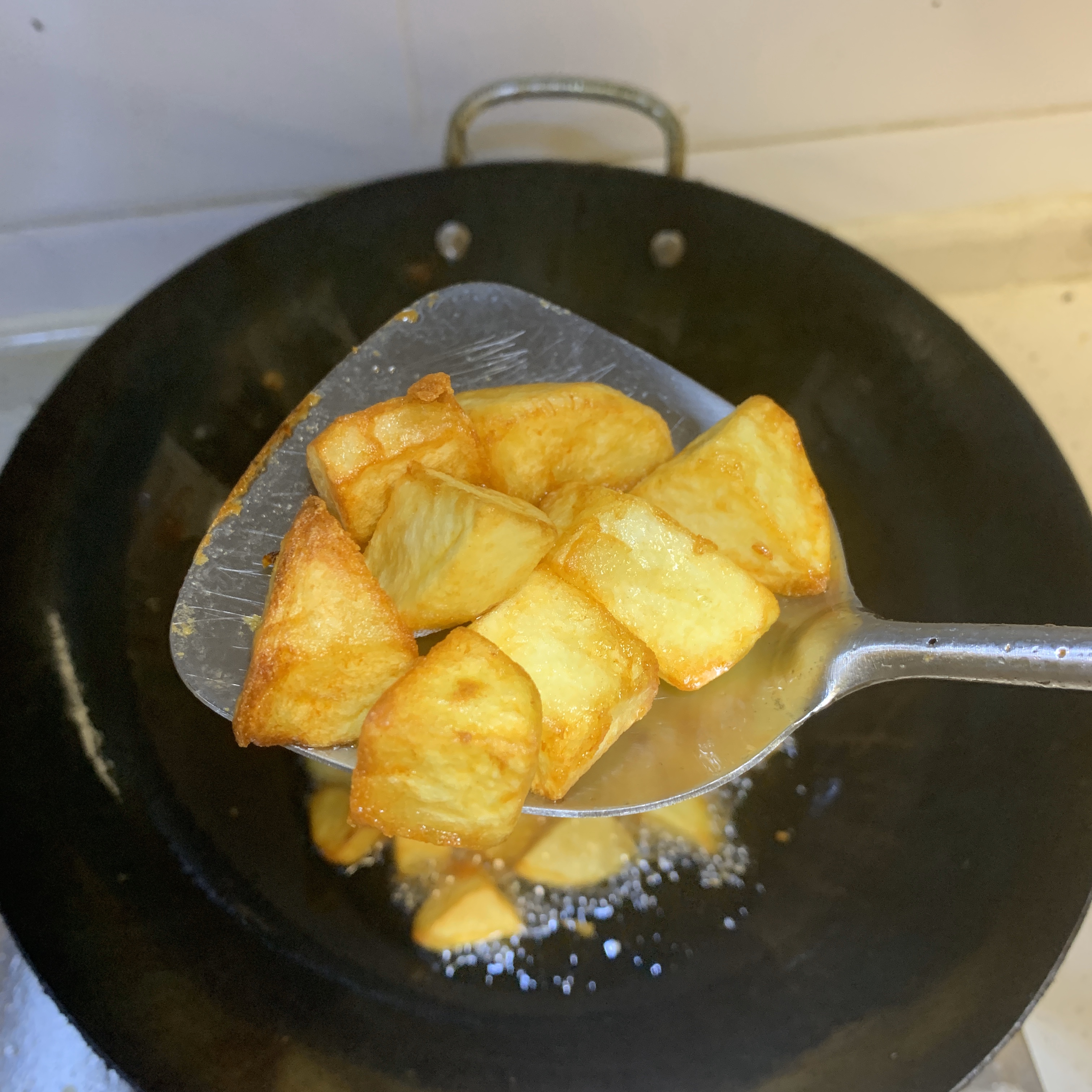 炸土豆的做法 步骤4
