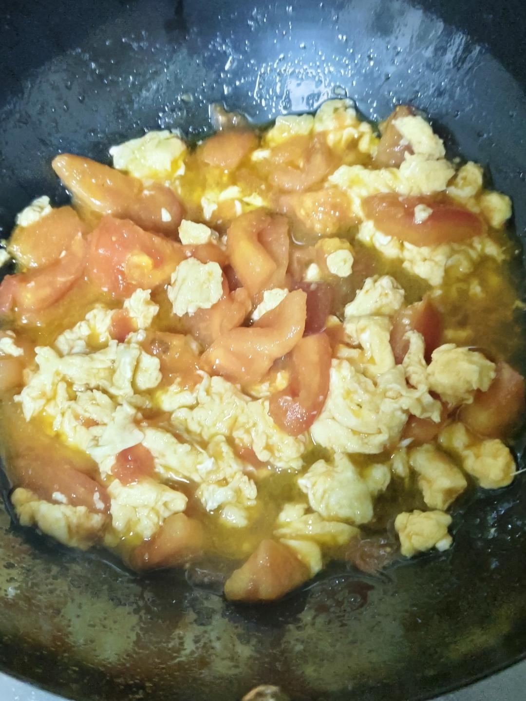 超嫩滑的番茄炒蛋