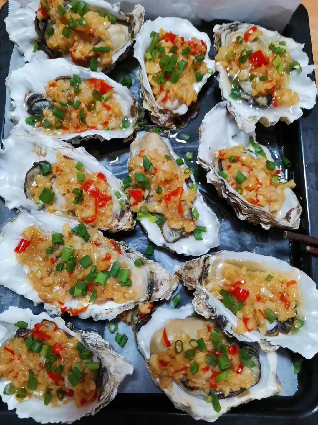 【烤生蚝(烤箱版)的做法步骤图,怎么做好吃】鍹鍹_下厨房