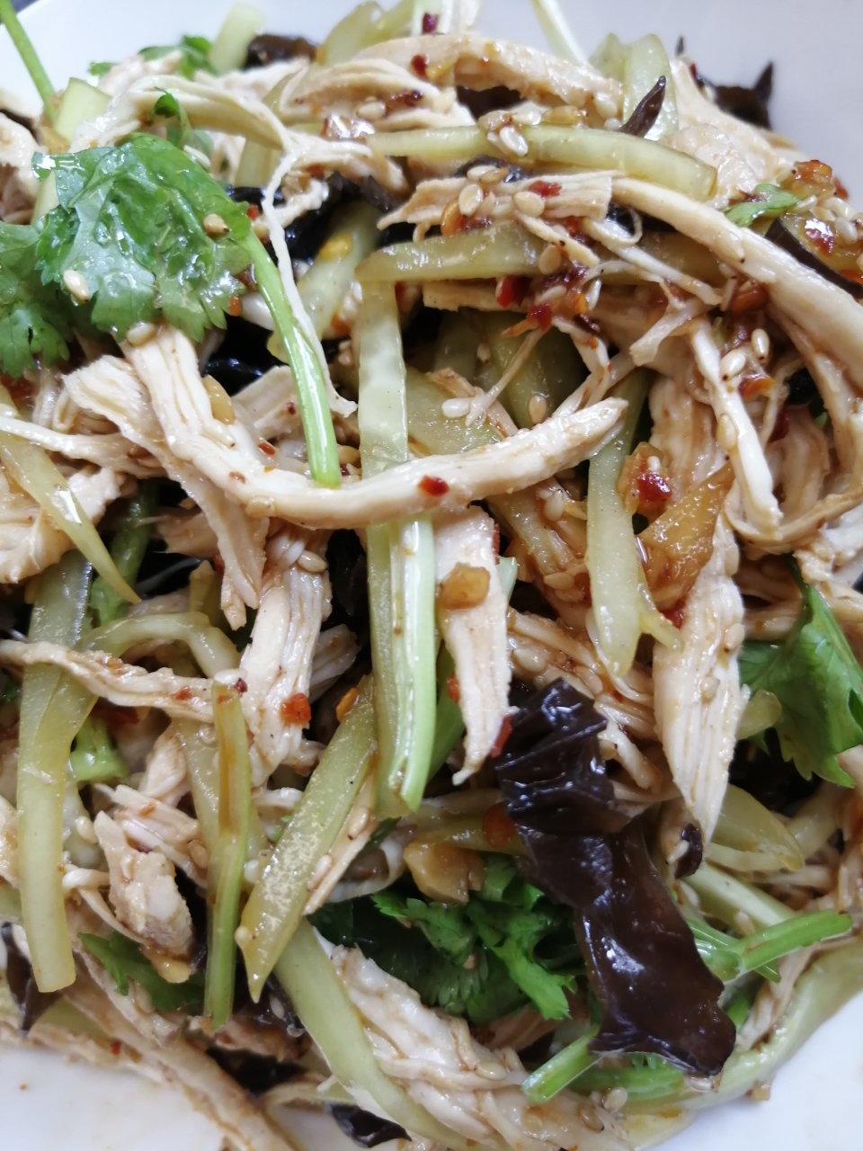 麻辣鸡丝