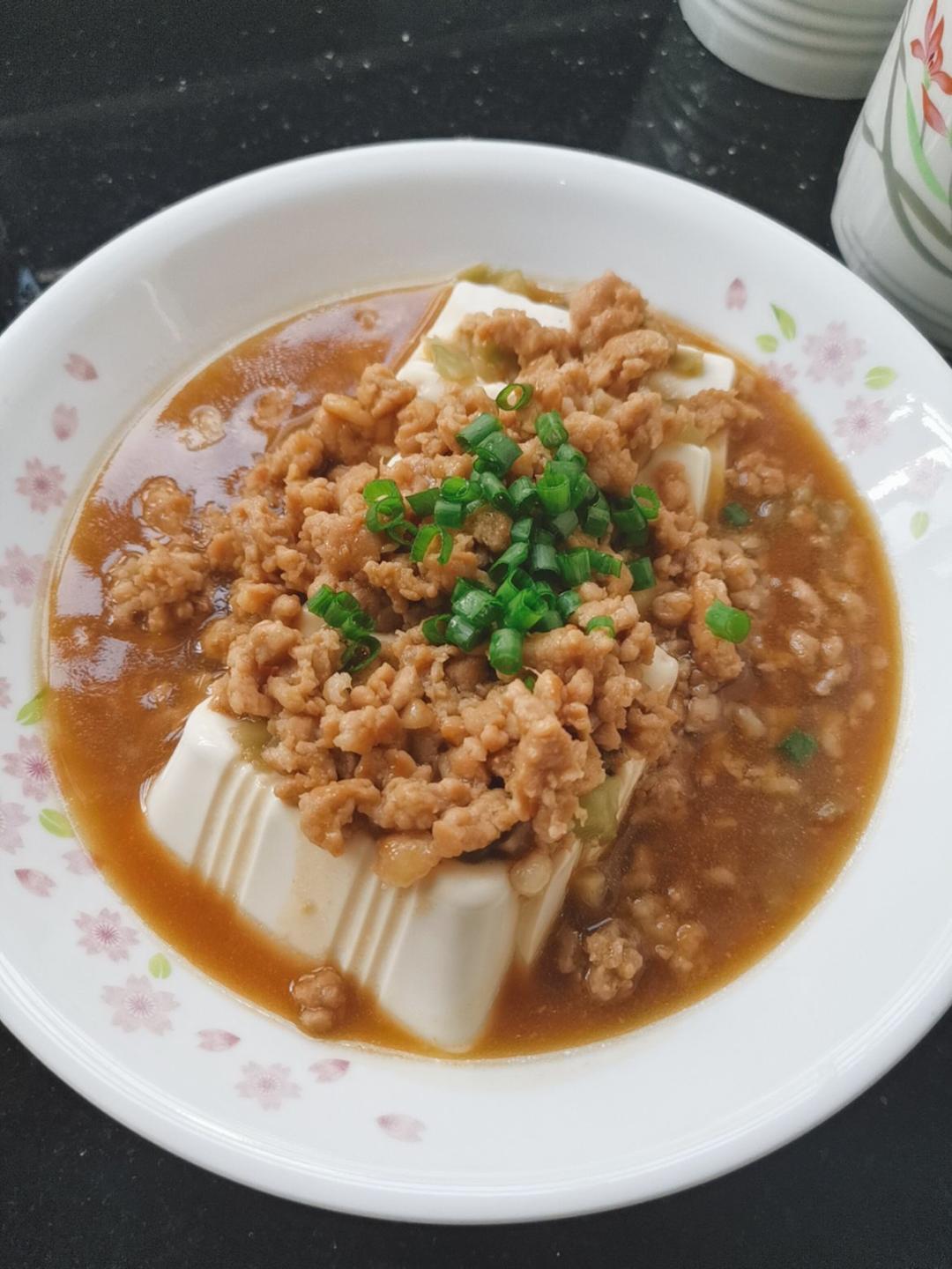 肉末蒸豆腐