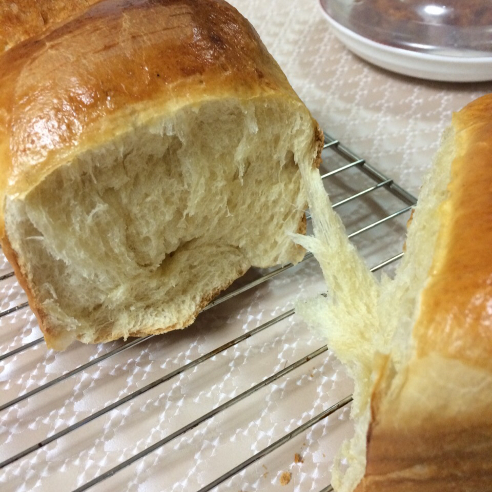 夺命软吐司(๑´ڡ`๑)超软拉丝极速方便的一次发酵吐司