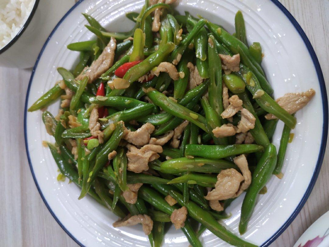 四季豆炒肉