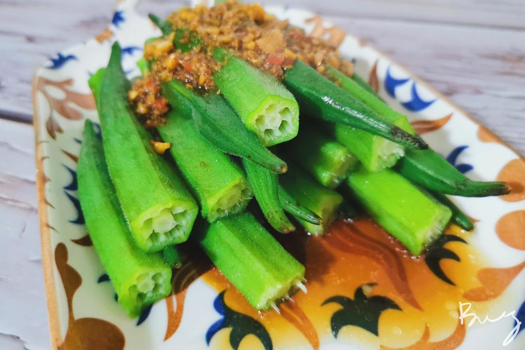 蒜蓉秋葵