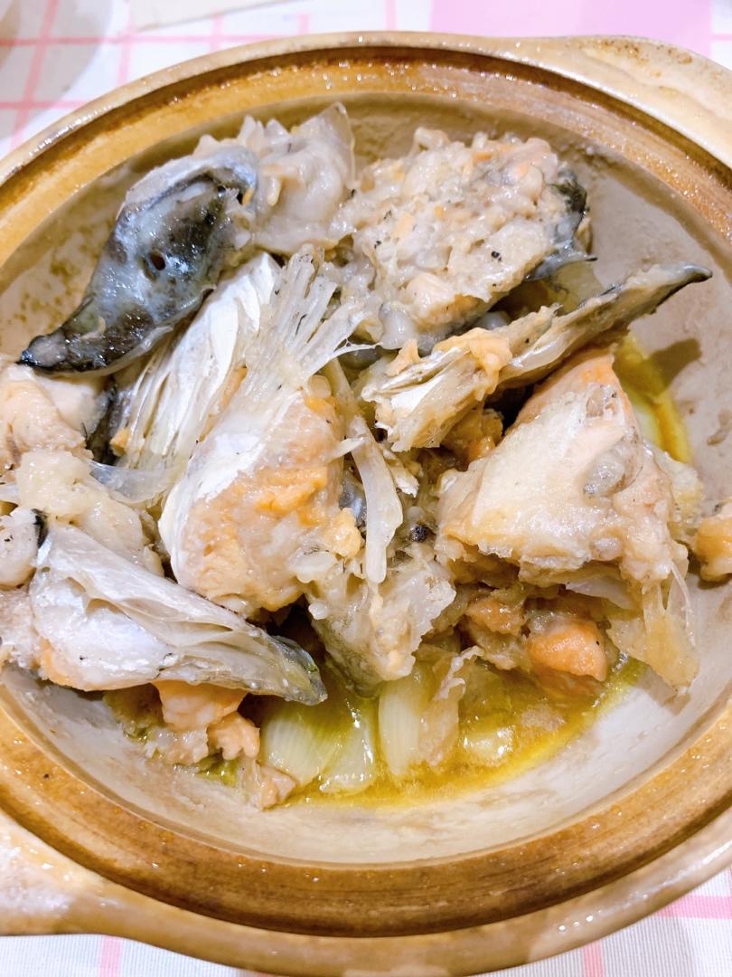 砂锅三文鱼头
