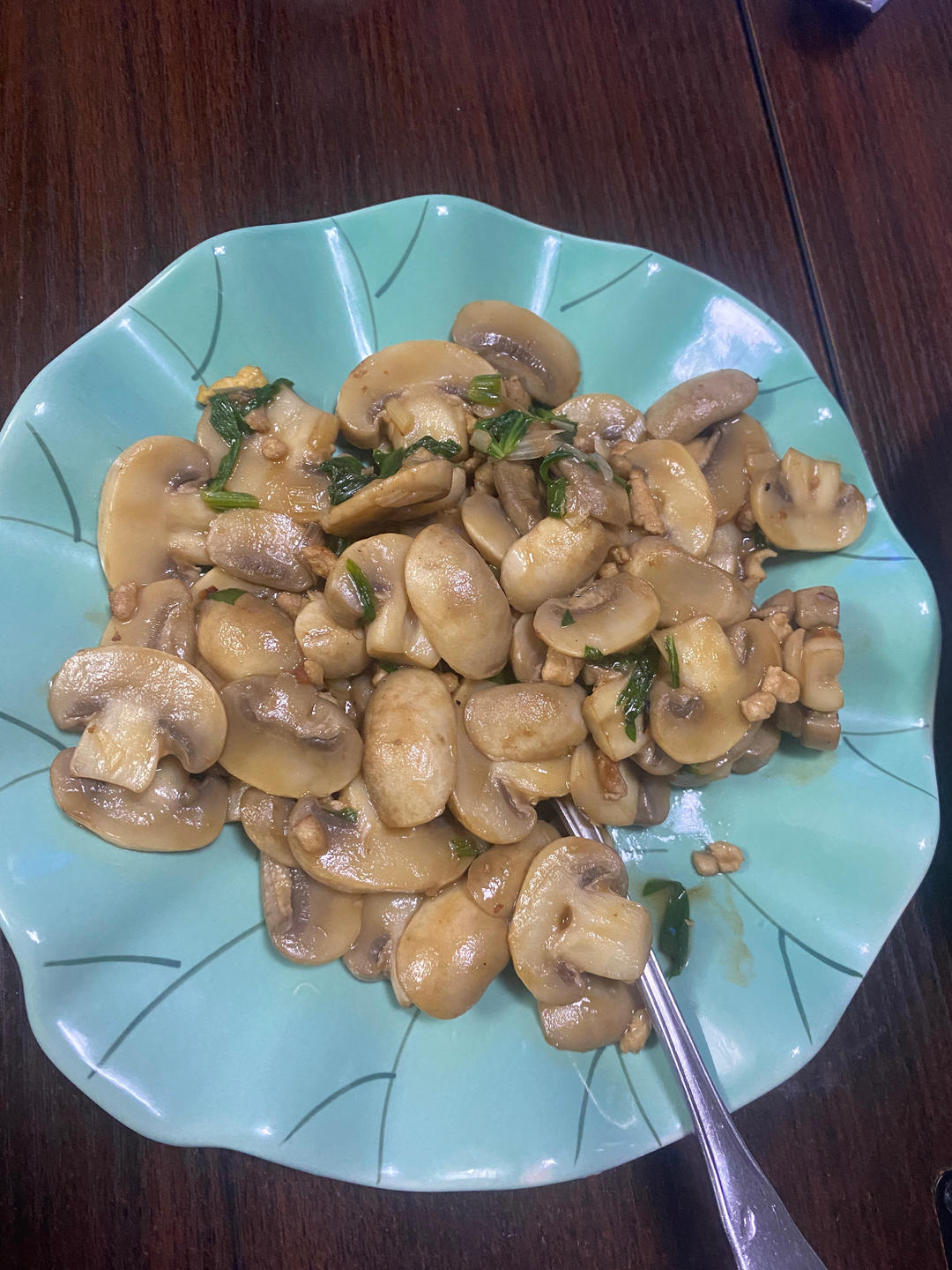 家常菜 口蘑炒肉