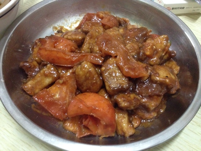 番茄炒肉