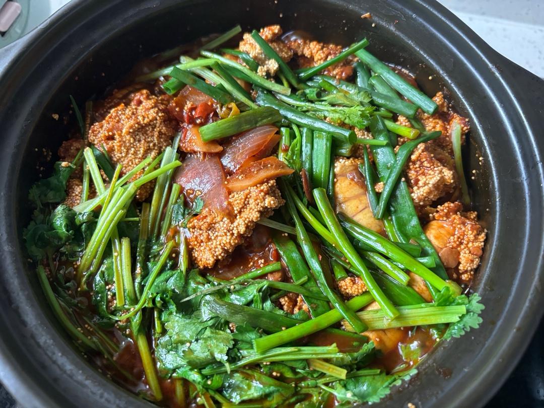 🔥🐟无敌下饭的家常烧鱼籽（干锅鱼杂）🍚🥤