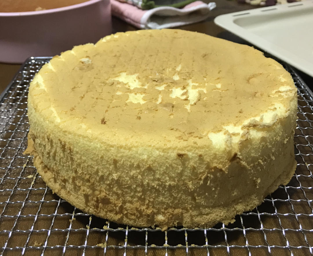 🍼好吃不胖—无油无水酸奶戚风蛋糕