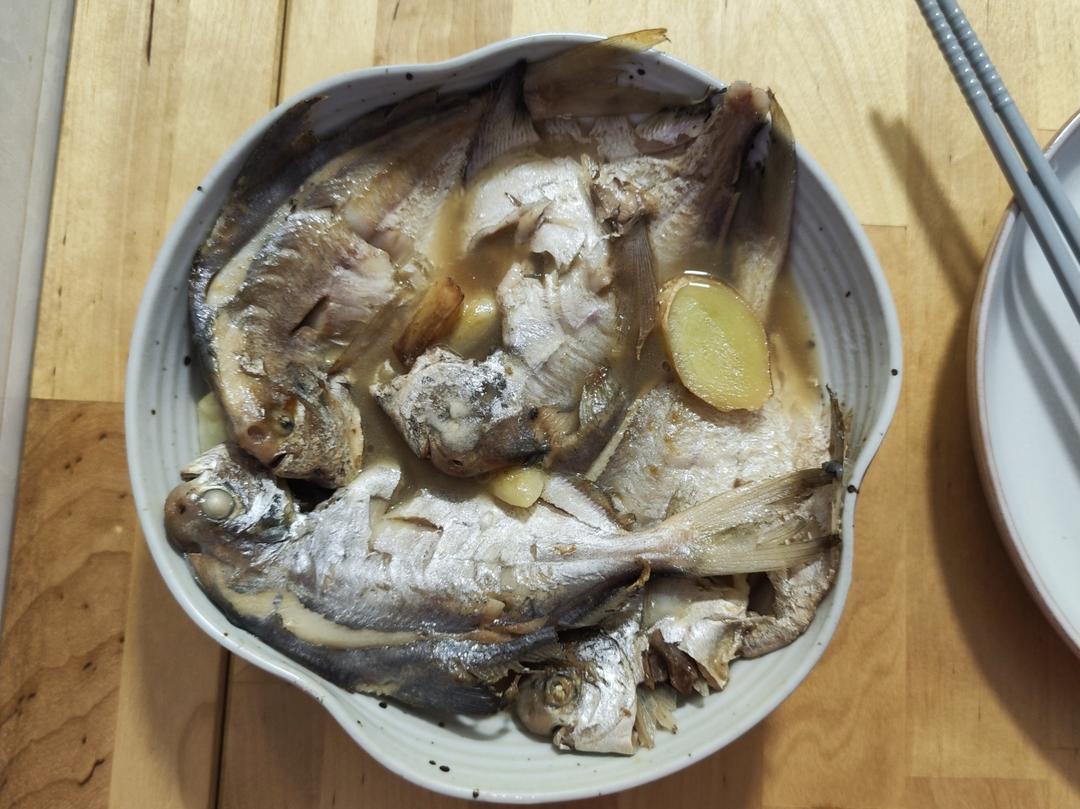 白烧小鲳鱼（返璞归真的极简鲜美）