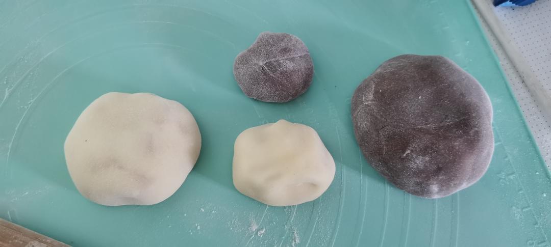 腹黑白胖子——奥利奥雪媚娘