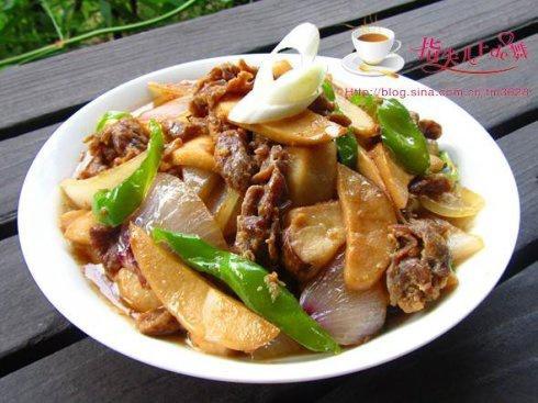 蚝油牛肉杏鲍菇的做法