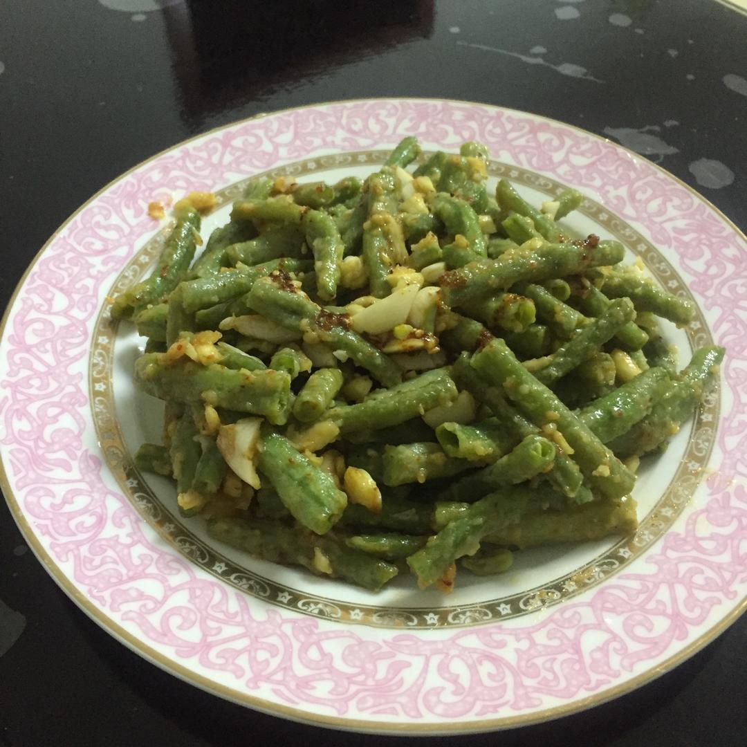 蒸豆角