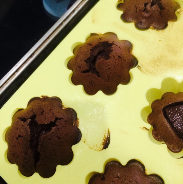 莫尼卡美食厨房：爆浆巧克力蛋糕