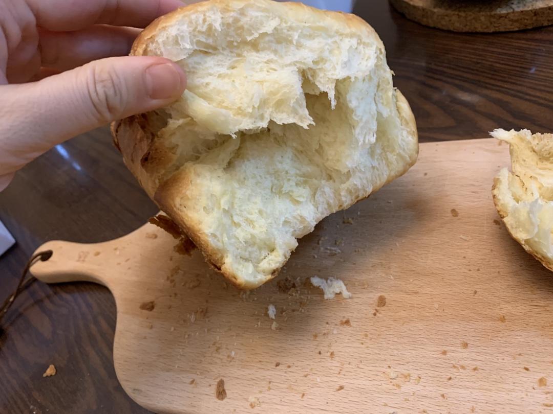 超级松软❗️一次发酵做好吃的❗️奶香手撕吐司