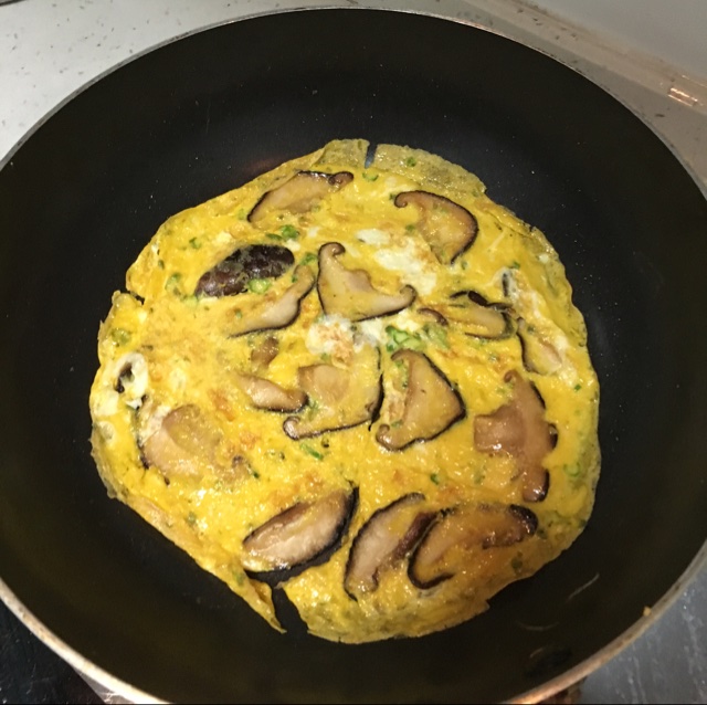 香菇蛋饼