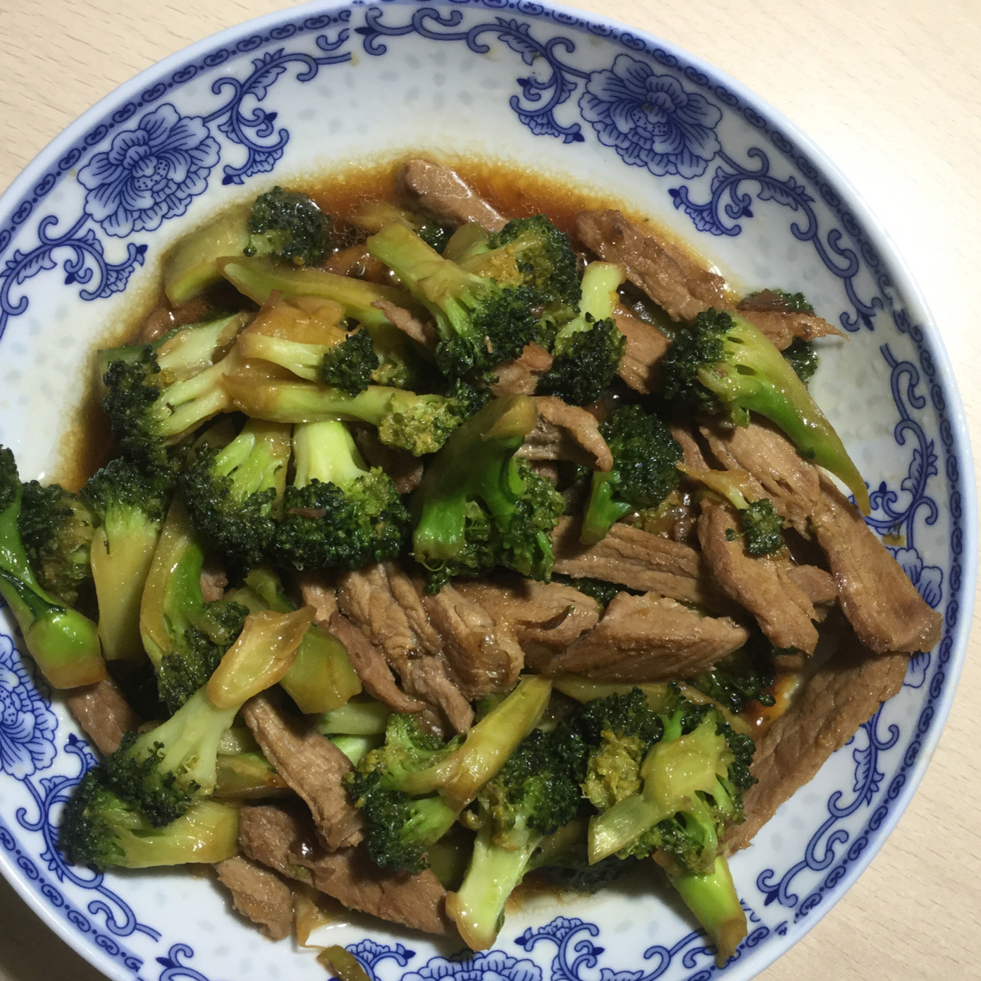 西兰花炒肉