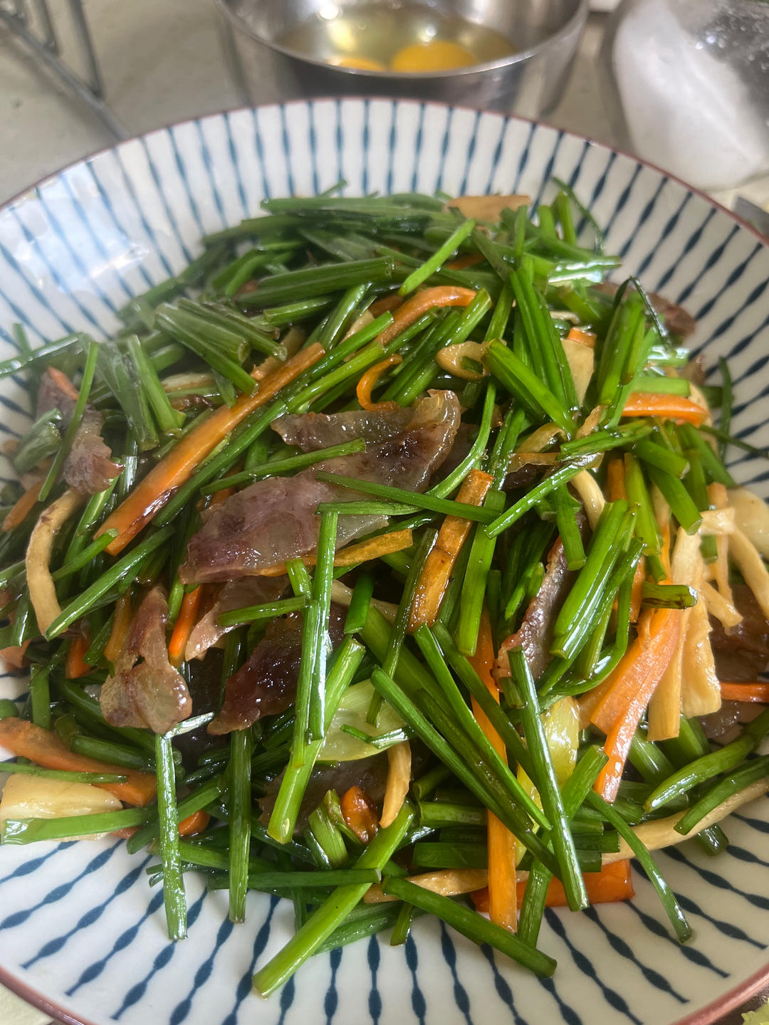 蒜苔炒香肠（快手菜）