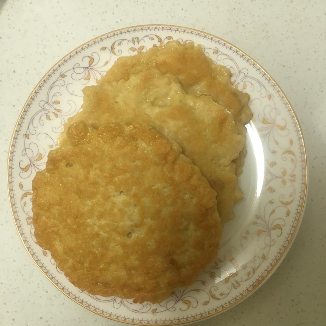 香煎鸡胸肉饼