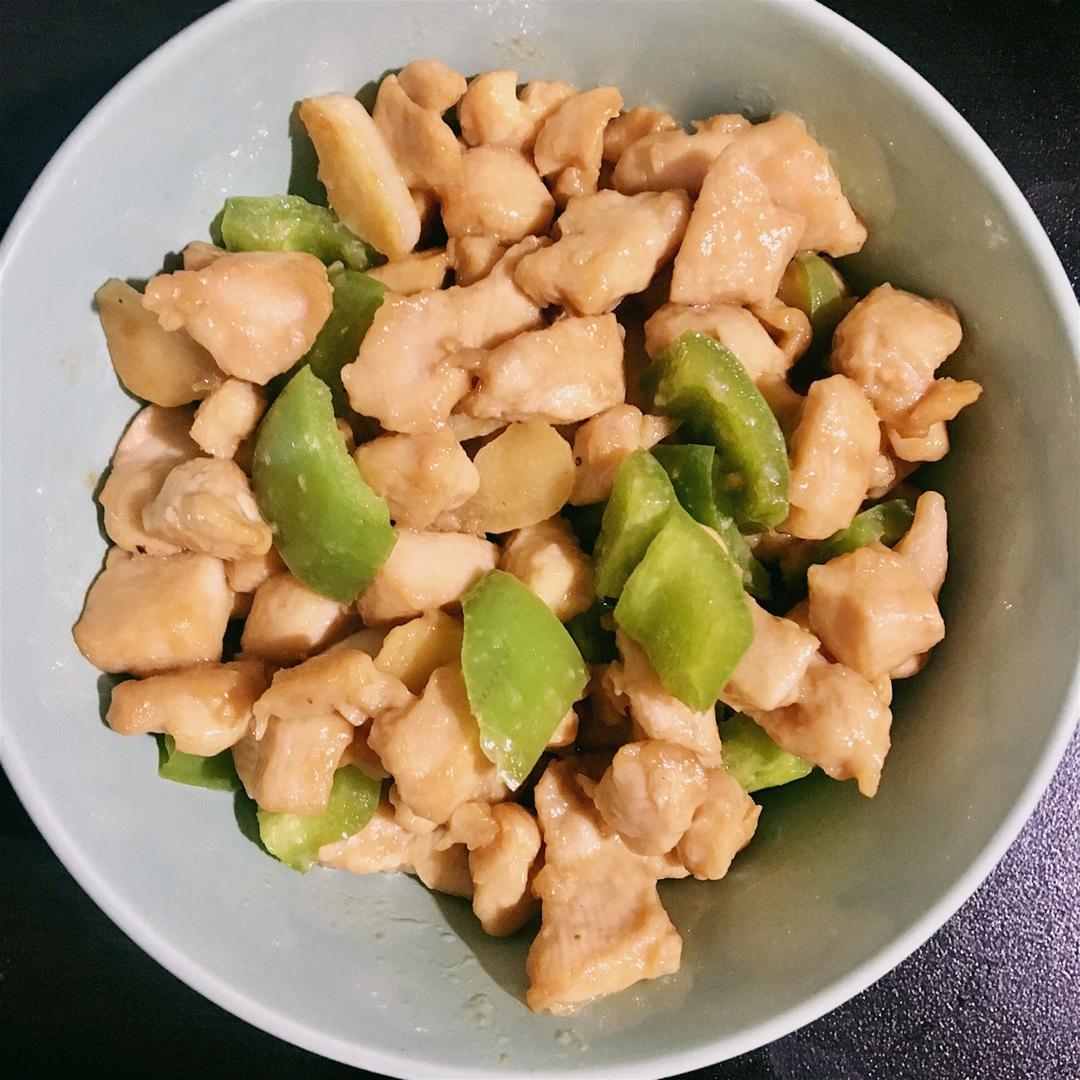 青椒炒鸡腿肉（大厨级别）