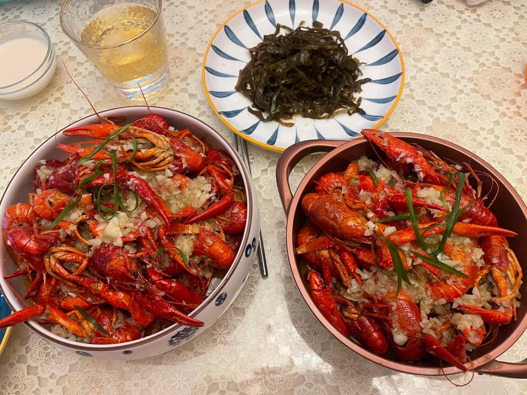 蒜泥小龙虾的做法