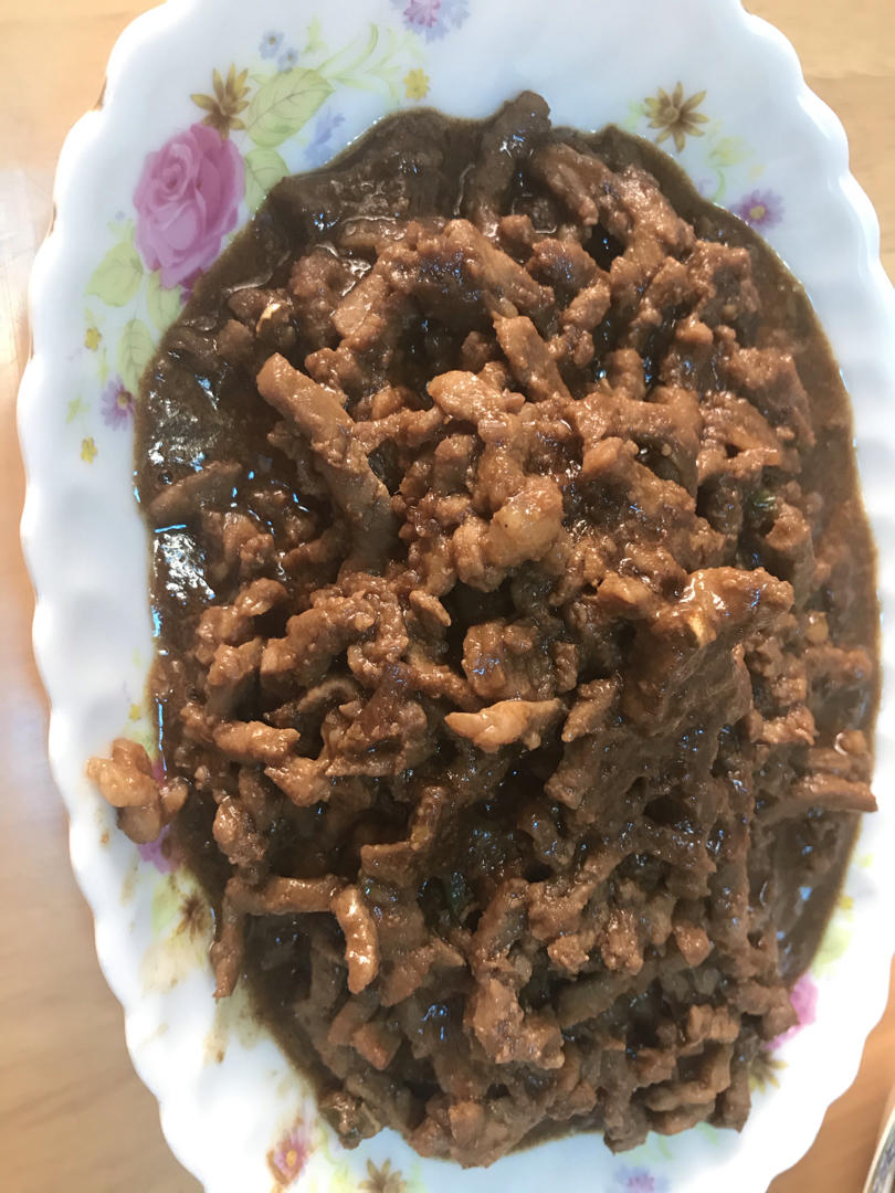 京酱肉丝